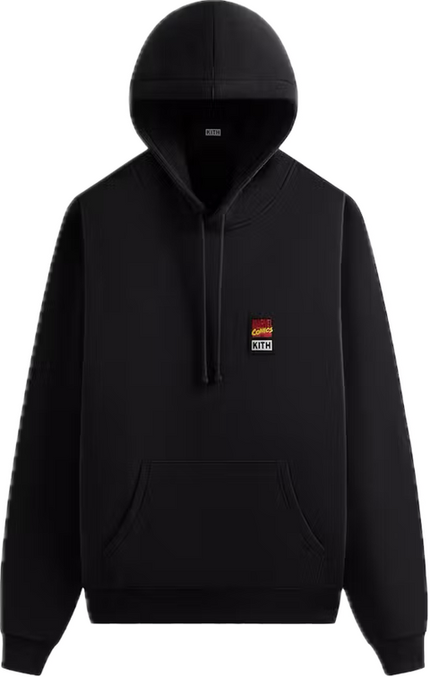 Kith x Marvel Comics Vintage Nelson Hoodie Black