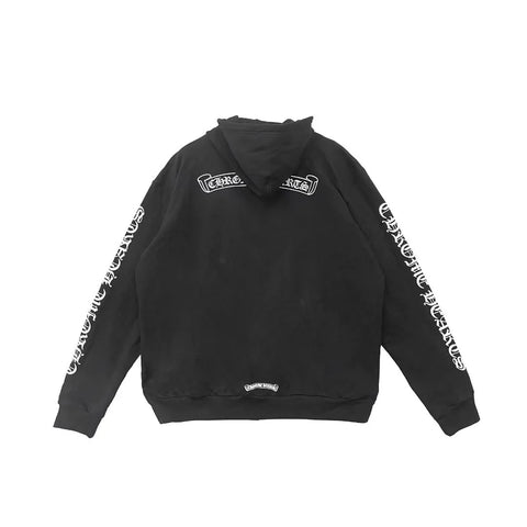 Chrome Hearts Scroll Black Zip Up
