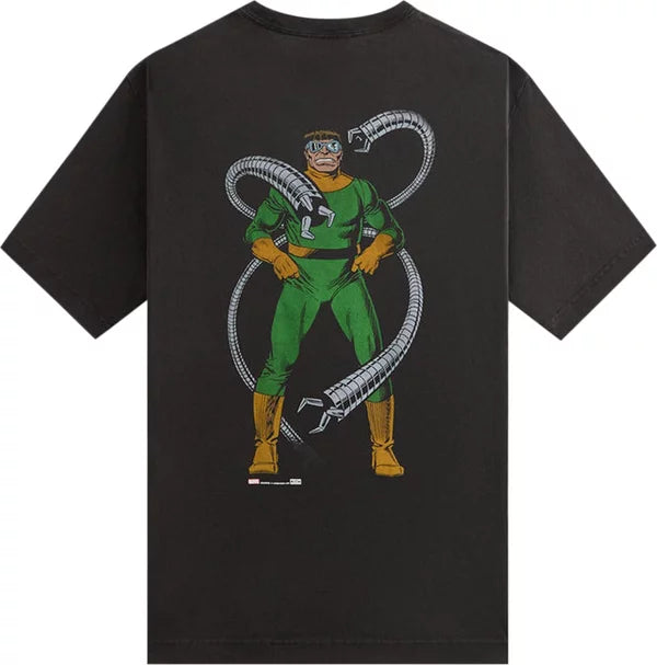 Kith x Marvel Doc Ock Vintage Black Tee
