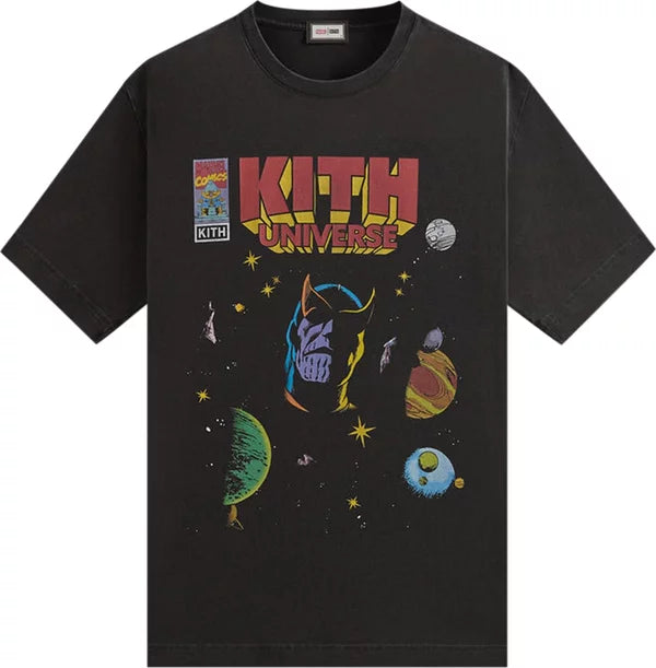 Kith x Marvel Infinity Vintage Black Tee