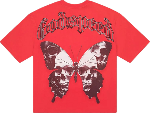 Godspeed Butterfly Effect Red Tee