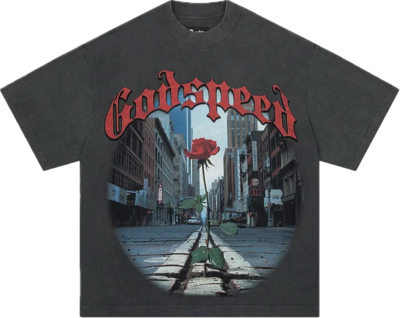 Godspeed Arose Grey Tee