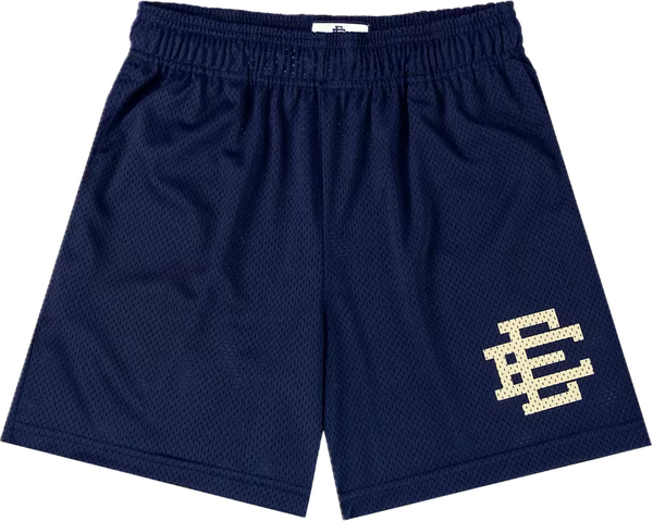 Eric Emanuel Navy/Off White Shorts