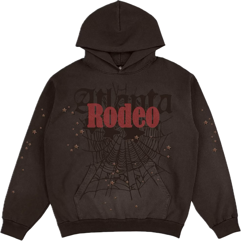 Cactus Jack Sp5der Days Before Rodeo Brown Hoodie