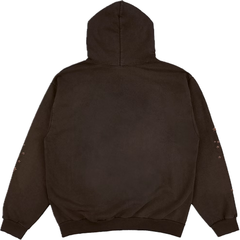 Cactus Jack Sp5der Days Before Rodeo Brown Hoodie