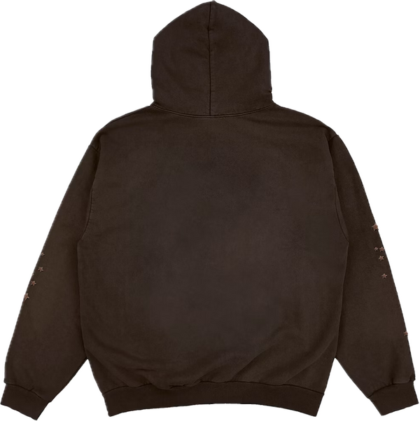 Cactus Jack Sp5der Days Before Rodeo Brown Hoodie