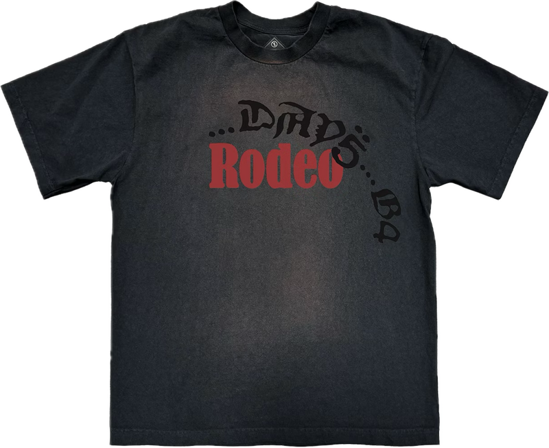 Cactus Jack Sp5der Days Before Rodeo Black Tee 1