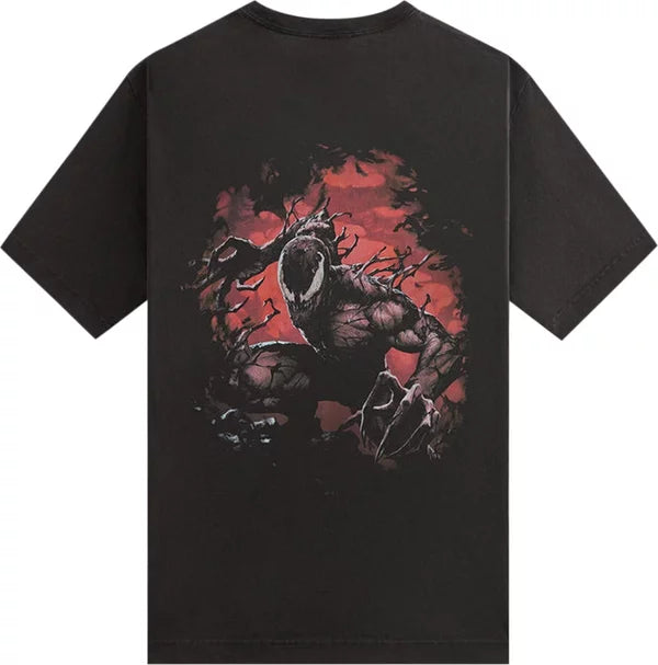 Kith x Marvel Symbiote Vintage Black Tee