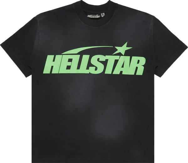 Hellstar Classic Black/Green Tee