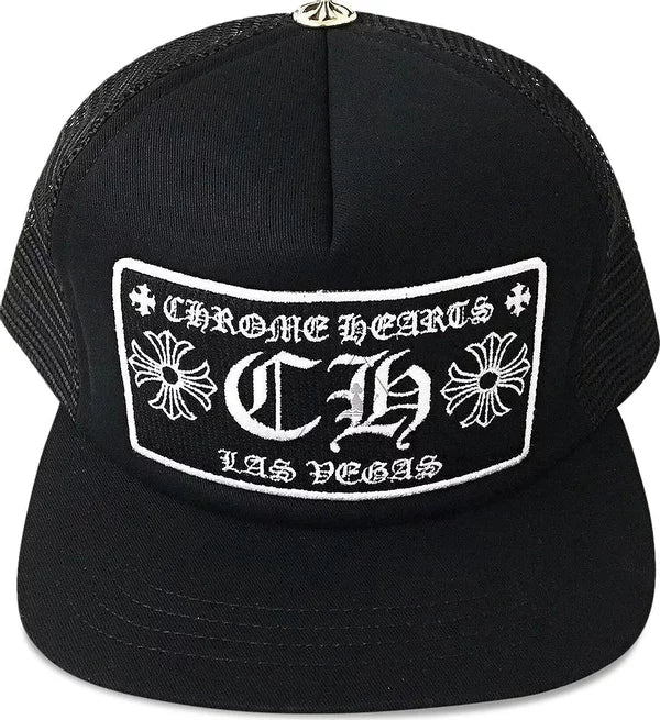 Chrome Hearts CH Las Vegas Black Trucker