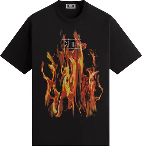 Kith Pyro Box Logo Black Tee