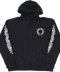 Chrome Hearts Floral Horseshoe Black Hoodie