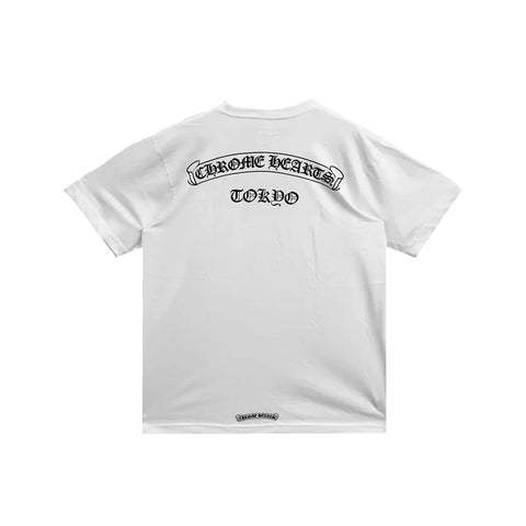 Chrome Hearts Tokyo Scroll White Tee