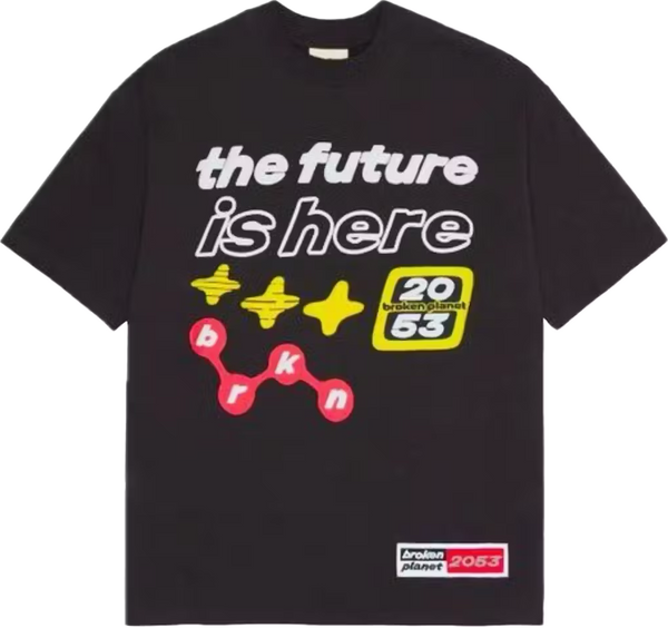 Broken Planet The Future Is Here Black Tee