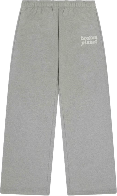 Broken Planet Wide Leg Grey Sweatpants