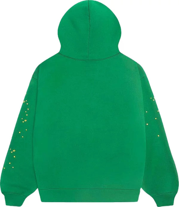 Sp5der Green Star OG Web V2 Hoodie