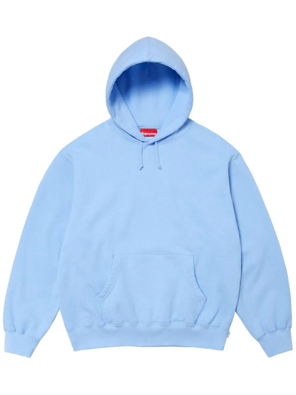 Supreme Satin Appplique Light Blue Hoodie