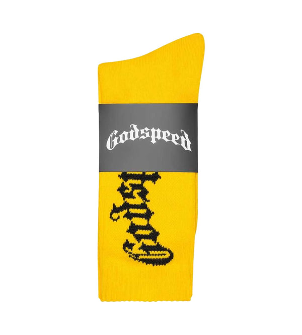 Godspeed OG Logo Yellow Socks