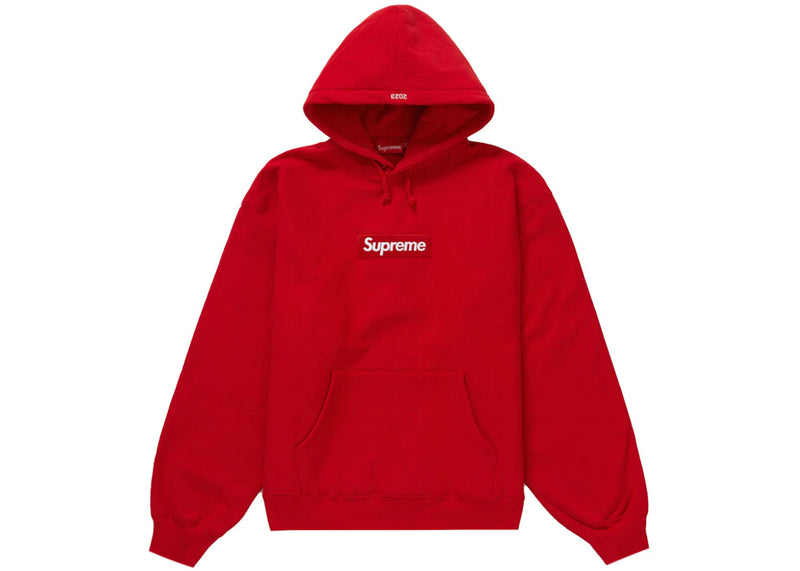 Supreme (FW23) Red Box Logo Hoodie