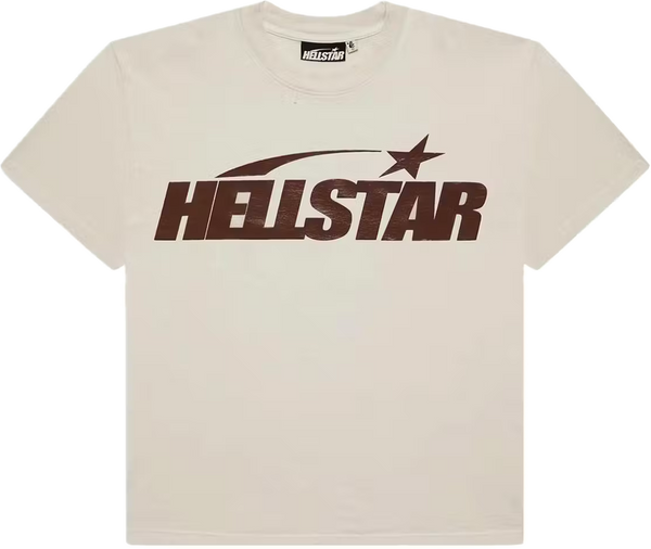 Hellstar Classic White/Brown Tee