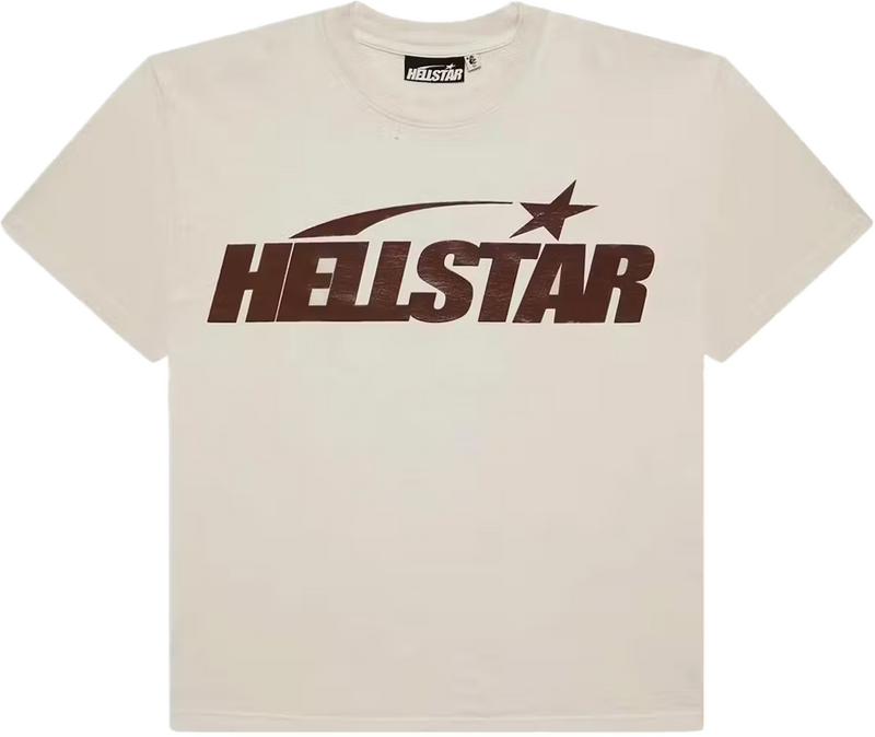 Hellstar Classic White/Brown Tee