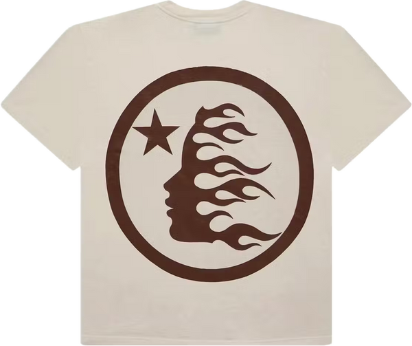 Hellstar Classic White/Brown Tee