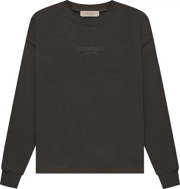 Essentials Off Black Relaxed Crewneck