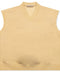Essentials V Neck Sand Vest