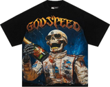 Godspeed Victory Toast Black Tee