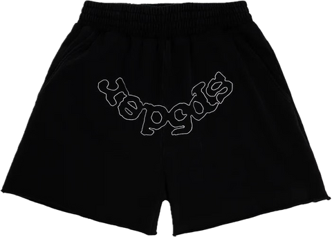 Sp5der OG Logo Black Shorts