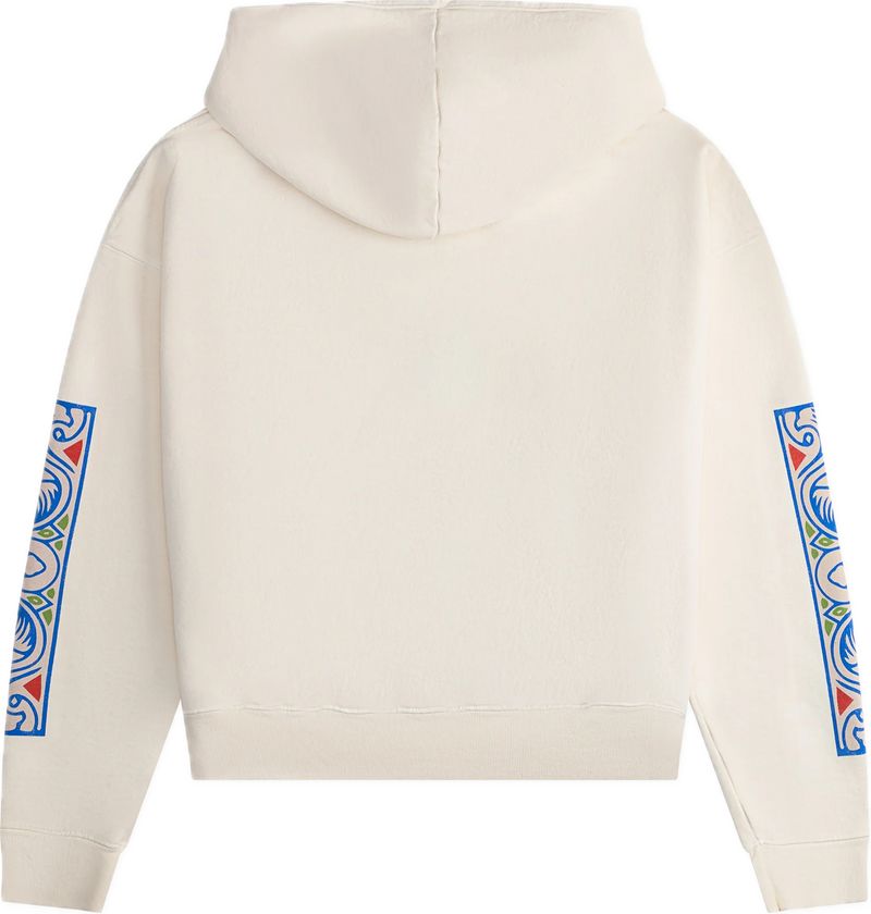 Rhude Hotel Cream Hoodie