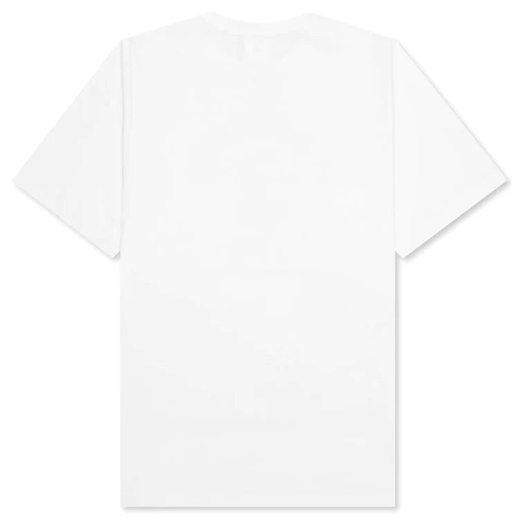 Bape Check College White Tee