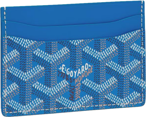 Goyard Blue Cardholder