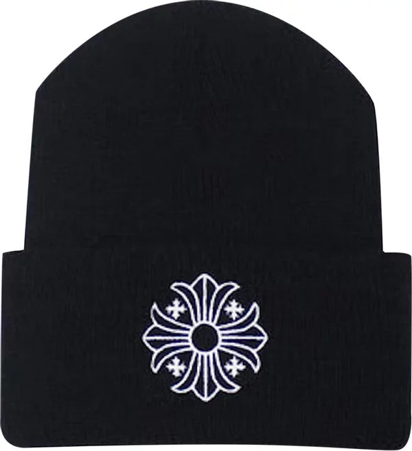 Chrome Hearts Plus Cross Black Beanie