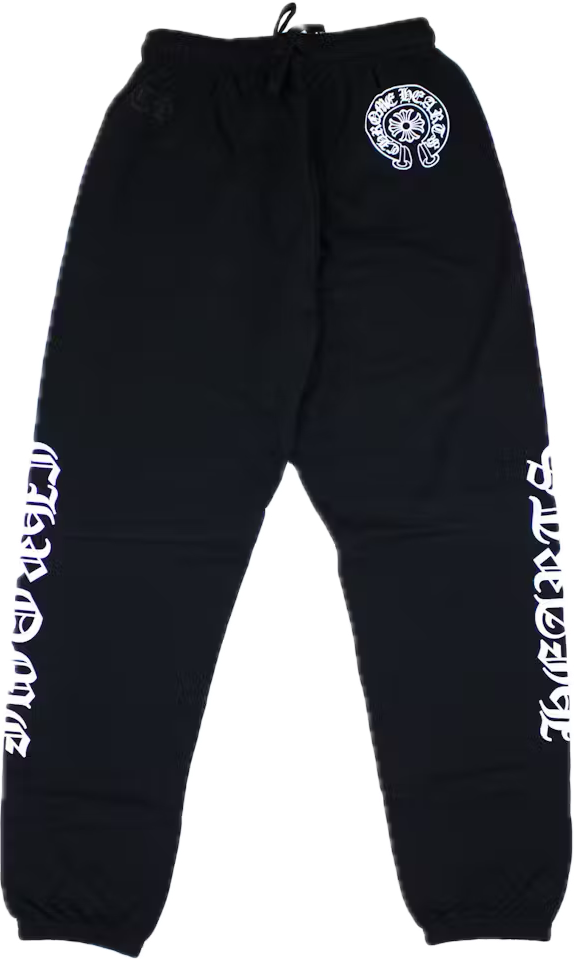 Chrome Hearts Logo Black Sweatpants