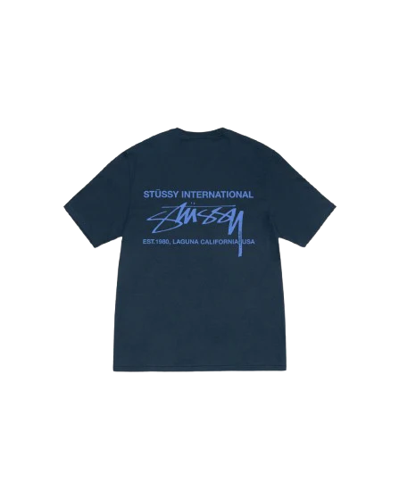 Stussy Smooth Int. Navy Tee