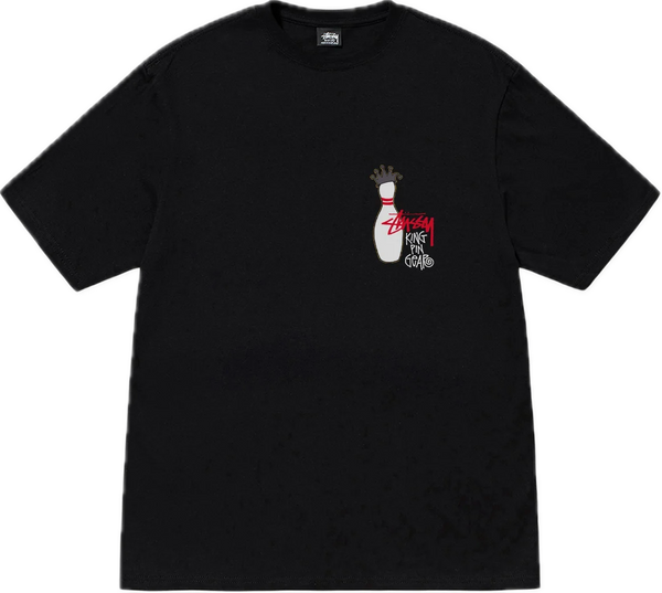 Stussy Kingpin Black Tee