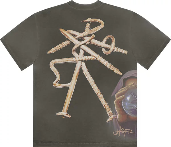 Cactus Jack Screwed Brown Tee