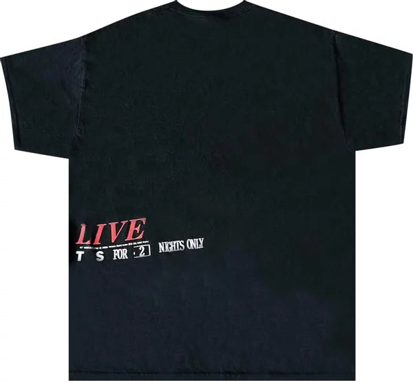 Cactus Jack 02 Live Union Jack Black Tee