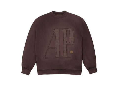 Cactus Jack AP Logo Brown Crewneck