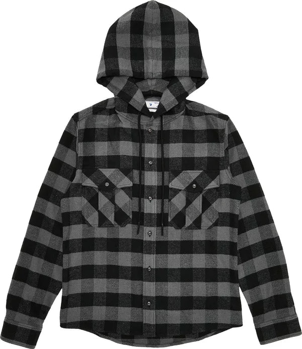 Off-White Arrow Hoodie Black Flannel