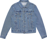 Off-White Diag Tab Blue Denim Jacket