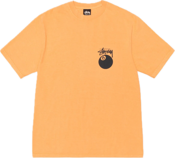 Stussy 8 Ball Orange Tee