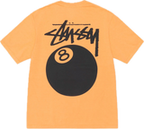 Stussy 8 Ball Orange Tee