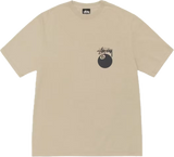 Stussy 8 Ball Khaki Tee