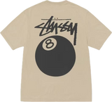 Stussy 8 Ball Khaki Tee