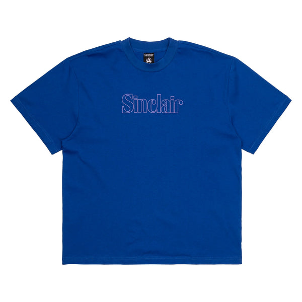 Sinclair Outline Blue Tee