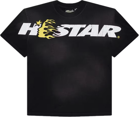Hellstar Cartoon Yellow Black Tee