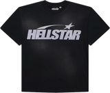 Hellstar Classic Logo Glitter Black Tee