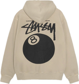 Stussy 8 Ball Khaki Zip Up